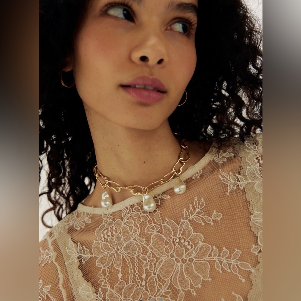 Free People Evening Glow Necklace